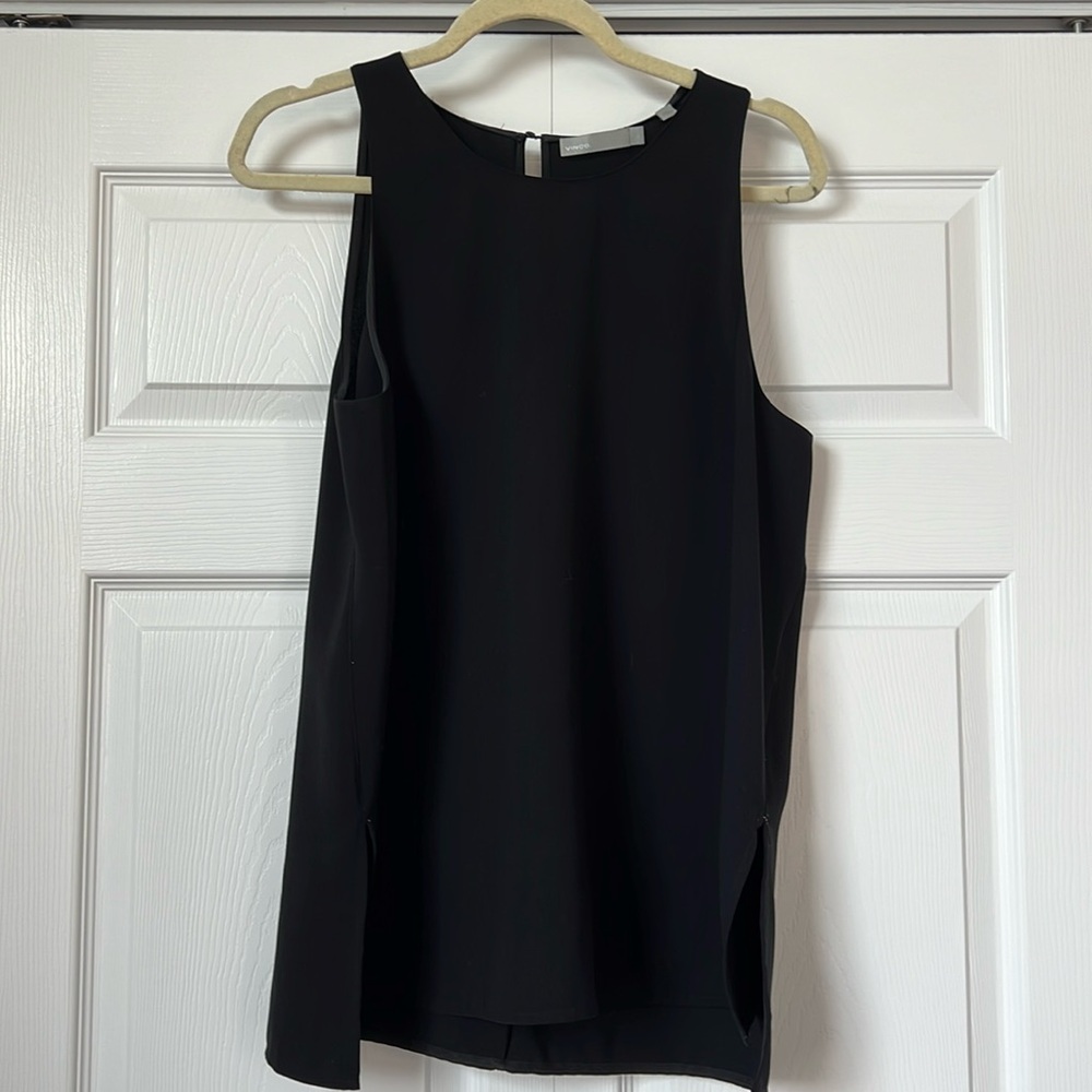 VINCE Black‎ Tank Top